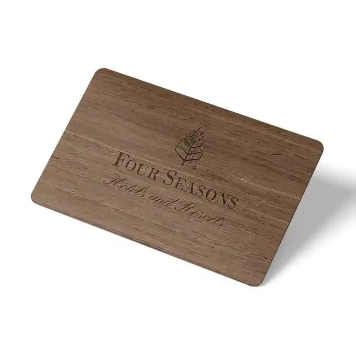 Eco Friendly Wooden RFID Key Card - Image 2